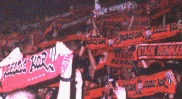 Que c'est beau un stade rouge & noir !